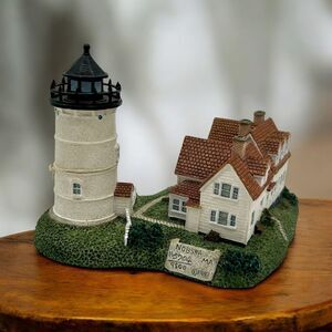 Vintage 1997 Harbour Lights Lighthouse #203 Nobska Massachusetts # 5704 / 9500